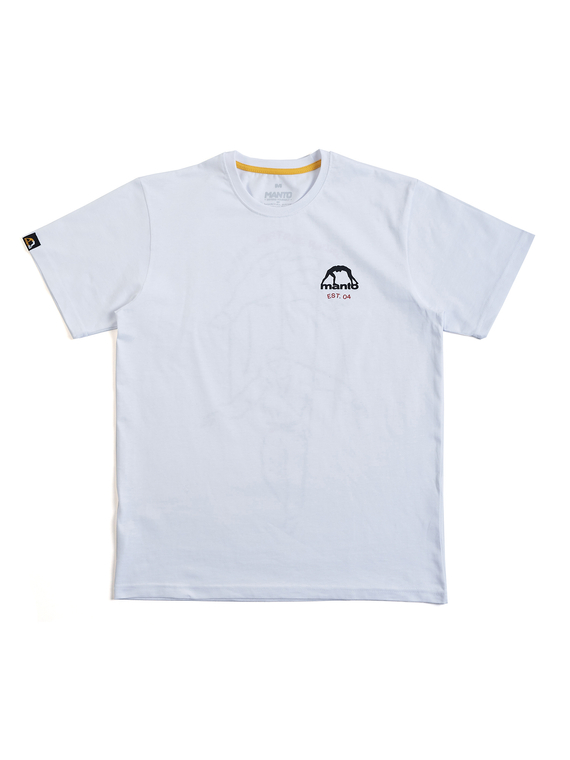 MANTO t-shirt CONTROL biały