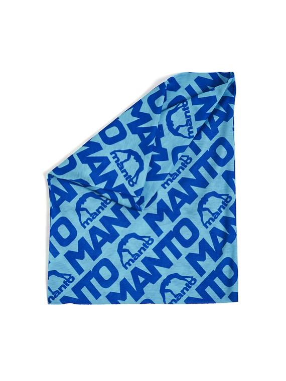 MANTO Komin multiscarf PATTERN turkusowy