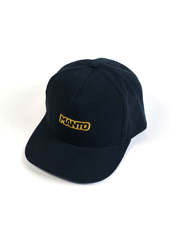 MANTO czapka snapback BLOCK czarna