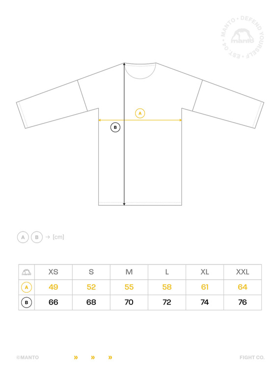 MANTO longsleeve RUIN czarny