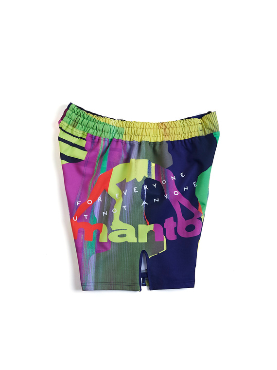 MANTO spodenki NEON ABSTRACT