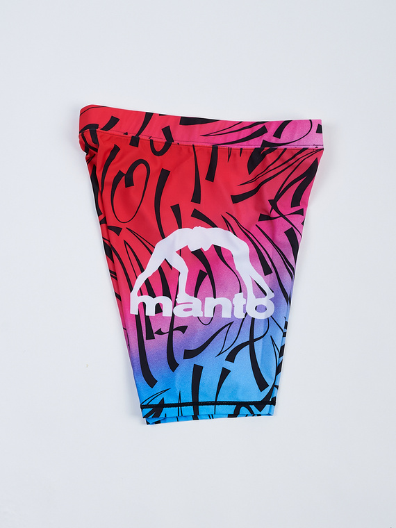 MANTO szorty lajkrowe MULTI GRADIENT