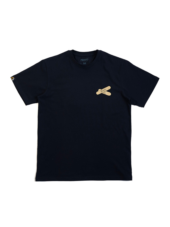 MANTO t-shirt BANDAID czarny