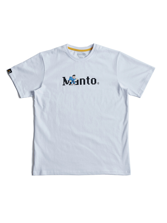 MANTO t-shirt BJJ 16bit biały