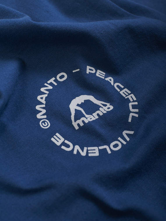 MANTO t-shirt MISSION granatowy