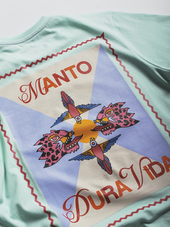 MANTO t-shirt PV miętowy