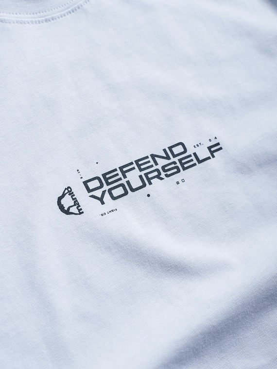 MANTO t-shirt SLIDE biały