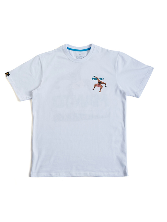 MANTO t-shirt STOMP biały