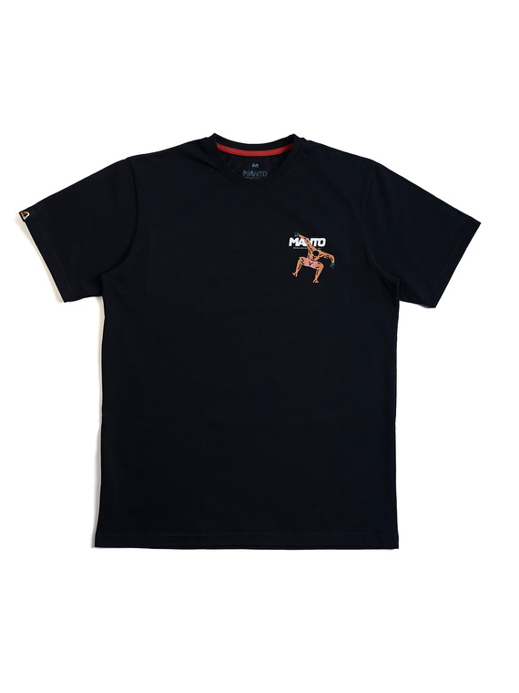 MANTO t-shirt STOMP czarny