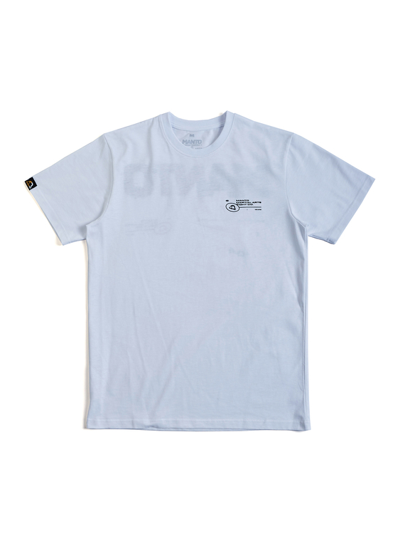 MANTO t-shirt TEMPLATE biały