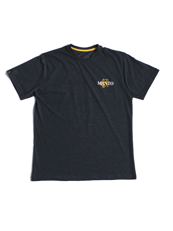 MANTO t-shirt WILDCAT grafitowy