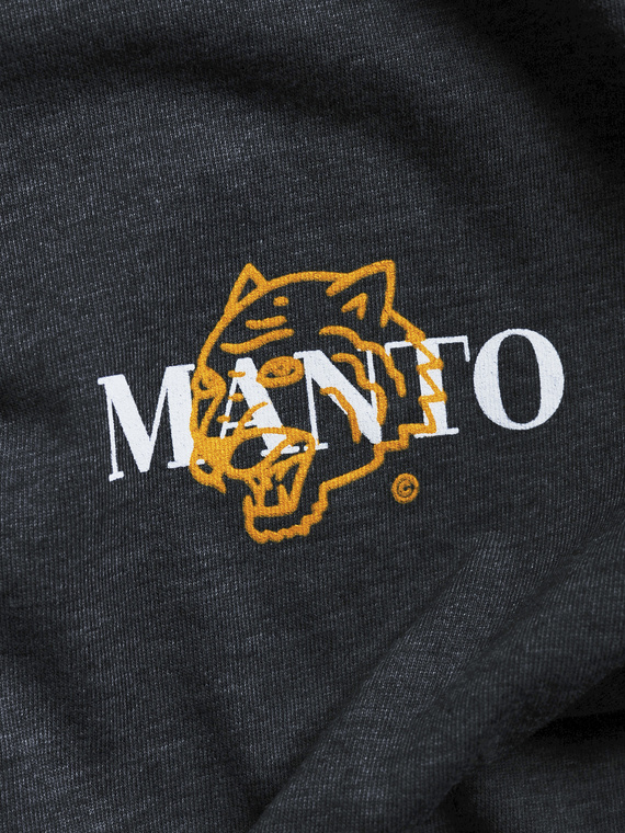 MANTO t-shirt WILDCAT grafitowy