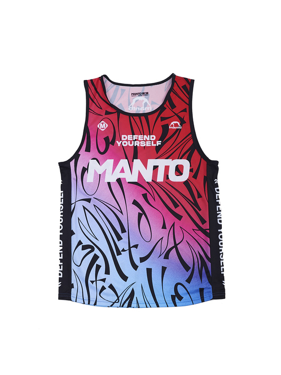 MANTO tank top treningowy MULTI GRADIENT