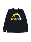 MANTO longsleeve LOGO czarny