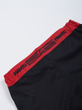MANTO spodenki STRIPE 2.0 czarno-czerwone